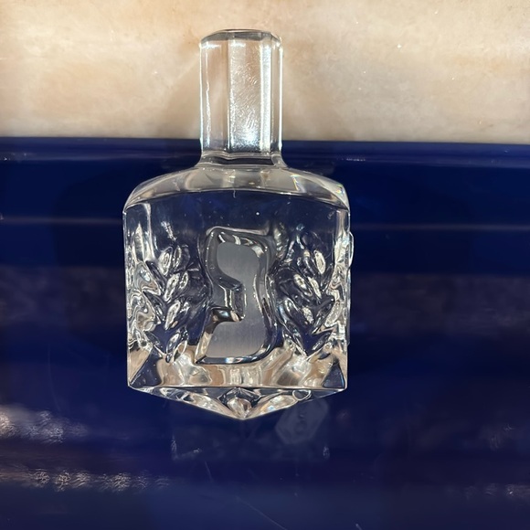 Jonal VTG 24% Crystal Hanukkah Dreidel Spinning Top Made in Germany, Judaica - Picture 7 of 12